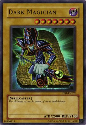 Dark Magician (DB1-EN102) - Dark Beginning 1 Unlimited - Premium Yugioh Single from Konami - Just $4! Shop now at Game Crave Tournament Store