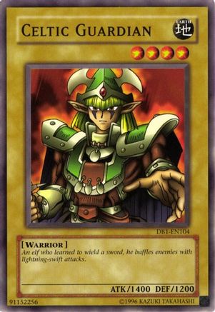 Celtic Guardian (DB1-EN104) - Dark Beginning 1 Unlimited - Premium Yugioh Single from Konami - Just $0.26! Shop now at Game Crave Tournament Store