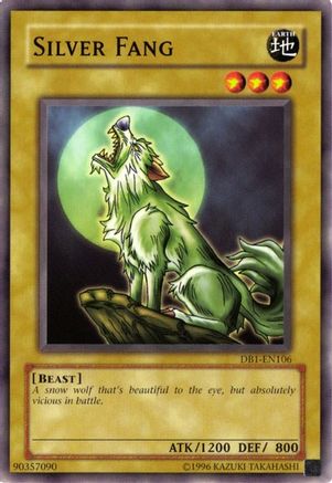 Silver Fang (DB1-EN106) - Dark Beginning 1 Unlimited - Premium Yugioh Single from Konami - Just $0.25! Shop now at Game Crave Tournament Store