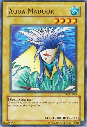 Aqua Madoor (DB1-EN109) - Dark Beginning 1 Unlimited - Premium Yugioh Single from Konami - Just $0.25! Shop now at Game Crave Tournament Store