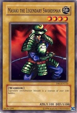 Masaki the Legendary Swordsman (DB1-EN110) - Dark Beginning 1 Unlimited - Premium Yugioh Single from Konami - Just $0.08! Shop now at Game Crave Tournament Store