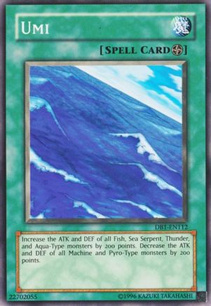 Umi (DB1-EN112) - Dark Beginning 1 Unlimited - Premium Yugioh Single from Konami - Just $0.63! Shop now at Game Crave Tournament Store