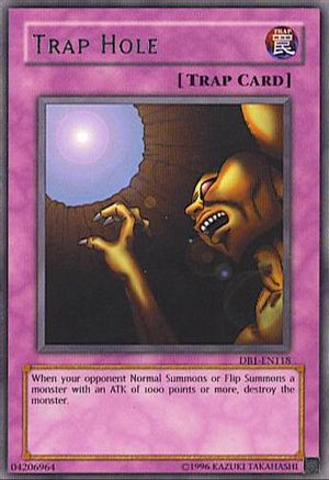 Trap Hole (DB1-EN118) - Dark Beginning 1 Unlimited - Premium Yugioh Single from Konami - Just $0.70! Shop now at Game Crave Tournament Store