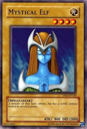 Mystical Elf (DB1-EN120) - Dark Beginning 1 Unlimited - Premium Yugioh Single from Konami - Just $0.25! Shop now at Game Crave Tournament Store