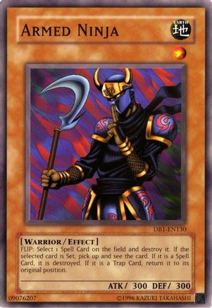 Armed Ninja (DB1-EN130) - Dark Beginning 1 Unlimited - Premium Yugioh Single from Konami - Just $0.25! Shop now at Game Crave Tournament Store