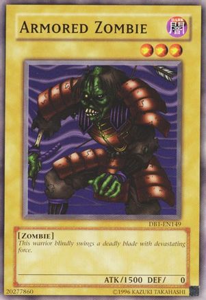 Armored Zombie (DB1-EN149) - Dark Beginning 1 Unlimited - Premium Yugioh Single from Konami - Just $0.23! Shop now at Game Crave Tournament Store