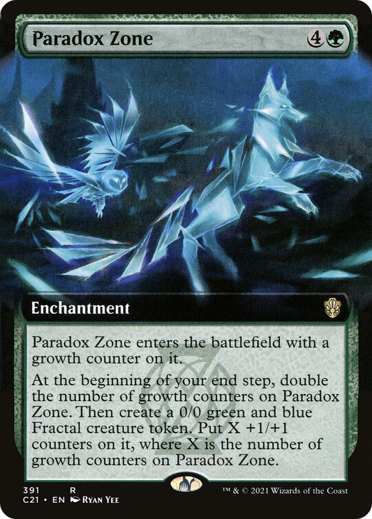 Paradox Zone (C21-391) - Commander 2021: (Extended Art) - Premium MTG Single from Wizards of the Coast - Just $0.38! Shop now at Game Crave Tournament Store