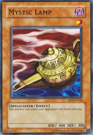 Mystic Lamp (DB1-EN160) - Dark Beginning 1 Unlimited - Premium Yugioh Single from Konami - Just $0.25! Shop now at Game Crave Tournament Store