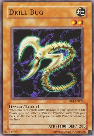 Drill Bug (DB1-EN192) - Dark Beginning 1 Unlimited - Premium Yugioh Single from Konami - Just $0.25! Shop now at Game Crave Tournament Store