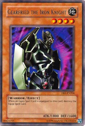 Gearfried the Iron Knight (DB1-EN204) - Dark Beginning 1 Unlimited - Premium Yugioh Single from Konami - Just $0.56! Shop now at Game Crave Tournament Store