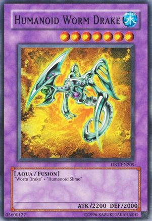Humanoid Worm Drake (DB1-EN209) - Dark Beginning 1 Unlimited - Premium Yugioh Single from Konami - Just $0.59! Shop now at Game Crave Tournament Store