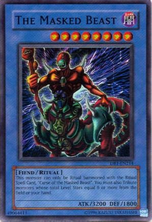 The Masked Beast (DB1-EN214) - Dark Beginning 1 Unlimited - Premium Yugioh Single from Konami - Just $1.07! Shop now at Game Crave Tournament Store