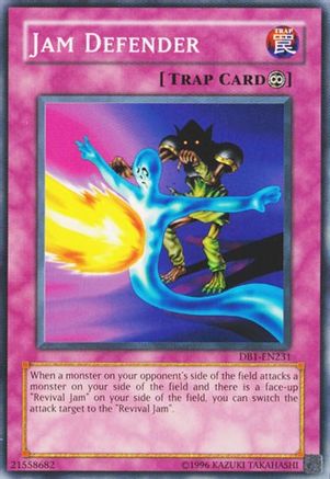 Jam Defender (DB1-EN231) - Dark Beginning 1 Unlimited - Premium Yugioh Single from Konami - Just $0.53! Shop now at Game Crave Tournament Store