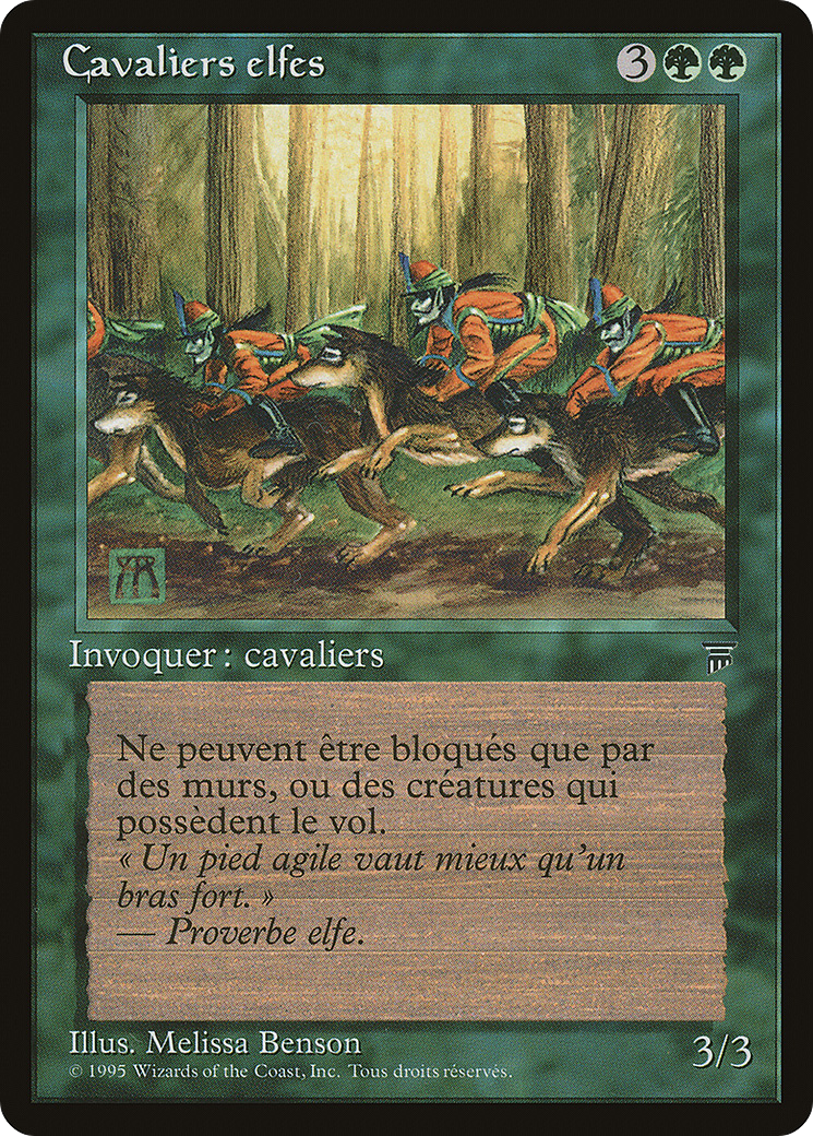 Elven Riders (REN-133) - Renaissance - Premium MTG Single from Wizards of the Coast - Just $0! Shop now at Game Crave Tournament Store