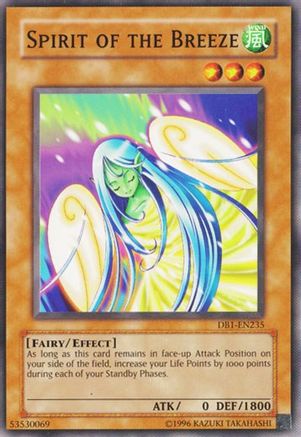 Spirit of the Breeze (DB1-EN235) - Dark Beginning 1 Unlimited - Premium Yugioh Single from Konami - Just $0.30! Shop now at Game Crave Tournament Store