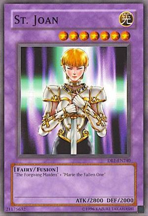 St. Joan (DB1-EN240) - Dark Beginning 1 Unlimited - Premium Yugioh Single from Konami - Just $0.48! Shop now at Game Crave Tournament Store
