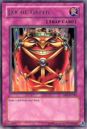 Jar of Greed (DB1-EN242) - Dark Beginning 1 Unlimited - Premium Yugioh Single from Konami - Just $3.79! Shop now at Game Crave Tournament Store