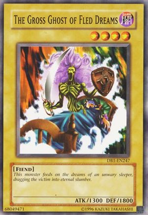 The Gross Ghost of Fled Dreams (DB1-EN247) - Dark Beginning 1 Unlimited - Premium Yugioh Single from Konami - Just $0.38! Shop now at Game Crave Tournament Store