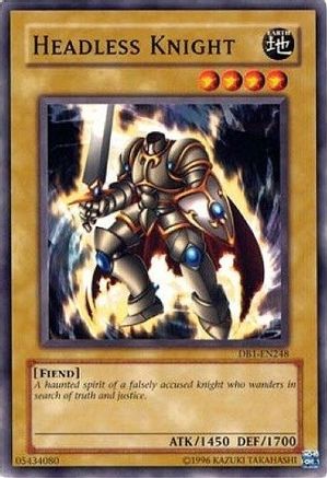 Headless Knight (DB1-EN248) - Dark Beginning 1 Unlimited - Premium Yugioh Single from Konami - Just $0.27! Shop now at Game Crave Tournament Store