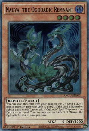 Nauya, the Ogdoadic Remnant (ANGU-EN002) - Ancient Guardians 1st Edition - Premium Yugioh Single from Konami - Just $1.47! Shop now at Game Crave Tournament Store
