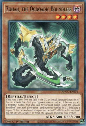Zohah, the Ogdoadic Boundless (ANGU-EN004) - Ancient Guardians 1st Edition - Premium Yugioh Single from Konami - Just $0.25! Shop now at Game Crave Tournament Store