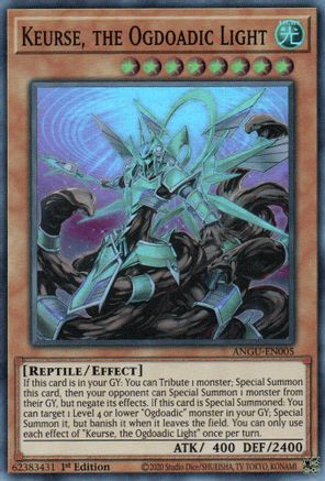 Keurse, the Ogdoadic Light (ANGU-EN005) - Ancient Guardians 1st Edition - Premium Yugioh Single from Konami - Just $0.38! Shop now at Game Crave Tournament Store