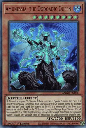 Amunessia, the Ogdoadic Queen (ANGU-EN008) - Ancient Guardians 1st Edition - Premium Yugioh Single from Konami - Just $1.69! Shop now at Game Crave Tournament Store