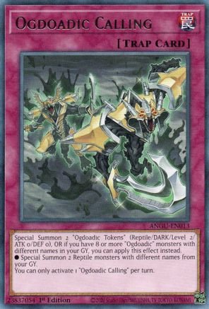 Ogdoadic Calling (ANGU-EN013) - Ancient Guardians 1st Edition - Premium Yugioh Single from Konami - Just $0.25! Shop now at Game Crave Tournament Store