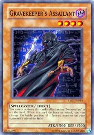 Gravekeeper's Assailant (DR1-EN015) - Dark Revelation Volume 1 Unlimited - Premium Yugioh Single from Konami - Just $0.25! Shop now at Game Crave Tournament Store