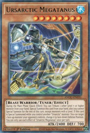Ursarctic Megatanus (ANGU-EN031) - Ancient Guardians 1st Edition - Premium Yugioh Single from Konami - Just $0.25! Shop now at Game Crave Tournament Store