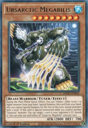 Ursarctic Megabilis (ANGU-EN032) - Ancient Guardians 1st Edition - Premium Yugioh Single from Konami - Just $0.08! Shop now at Game Crave Tournament Store