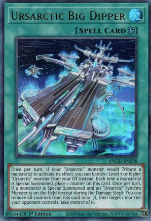 Ursarctic Big Dipper (ANGU-EN038) - Ancient Guardians 1st Edition - Premium Yugioh Single from Konami - Just $1.11! Shop now at Game Crave Tournament Store