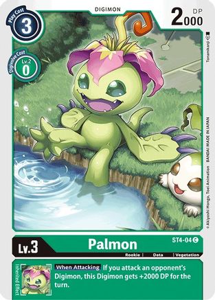 Palmon (ST4-04) - Starter Deck 04: Giga Green - Premium Digimon Single from Bandai - Just $0.25! Shop now at Game Crave Tournament Store