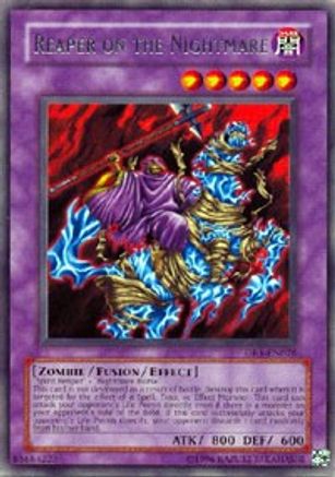 Reaper on the Nightmare (DR1-EN026) - Dark Revelation Volume 1 Unlimited - Premium Yugioh Single from Konami - Just $11.89! Shop now at Game Crave Tournament Store