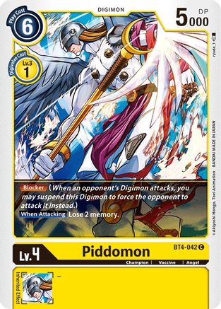 Piddomon (BT4-042) - Great Legend - Premium Digimon Single from Bandai - Just $0.25! Shop now at Game Crave Tournament Store