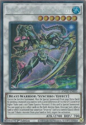 Ursarctic Grand Chariot (CR) (ANGU-EN035) - Ancient Guardians 1st Edition - Premium Yugioh Single from Konami - Just $5.22! Shop now at Game Crave Tournament Store