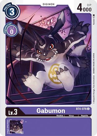 Gabumon (BT4-076) - Great Legend - Premium Digimon Single from Bandai - Just $0.08! Shop now at Game Crave Tournament Store