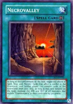 Necrovalley (DR1-EN032) - Dark Revelation Volume 1 Unlimited - Premium Yugioh Single from Konami - Just $2.80! Shop now at Game Crave Tournament Store