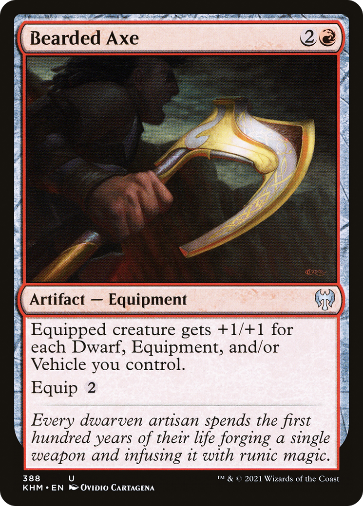 Bearded Axe (KHM-388) - Kaldheim Foil - Premium MTG Single from Wizards of the Coast - Just $0.25! Shop now at Game Crave Tournament Store