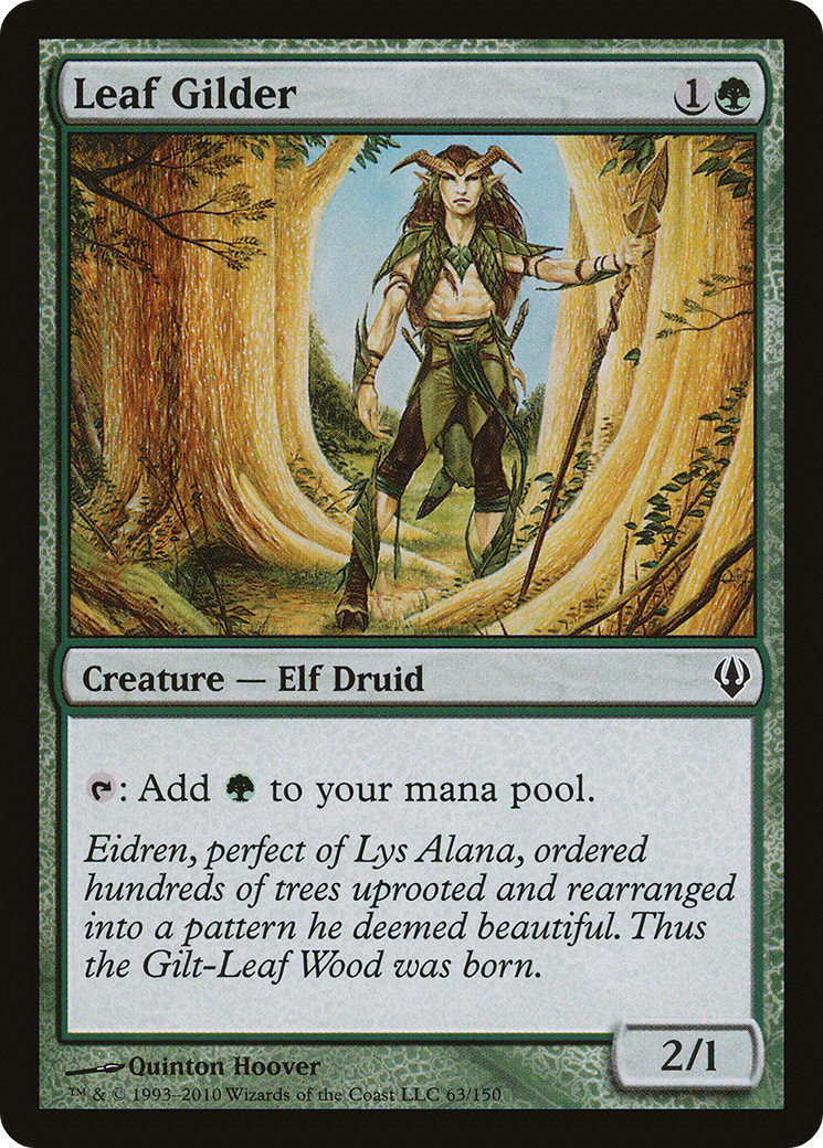 Leaf Gilder (ARC-063) - Archenemy - Premium MTG Single from Wizards of the Coast - Just $0.25! Shop now at Game Crave Tournament Store
