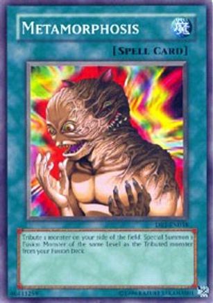 Metamorphosis (DR1-EN038) - Dark Revelation Volume 1 Unlimited - Premium Yugioh Single from Konami - Just $1.43! Shop now at Game Crave Tournament Store