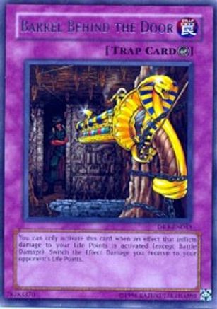 Barrel Behind the Door (DR1-EN043) - Dark Revelation Volume 1 Unlimited - Premium Yugioh Single from Konami - Just $0.40! Shop now at Game Crave Tournament Store