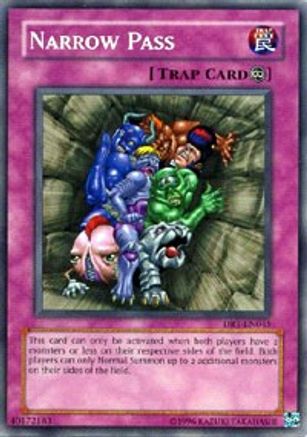 Narrow Pass (DR1-EN045) - Dark Revelation Volume 1 Unlimited - Premium Yugioh Single from Konami - Just $0.08! Shop now at Game Crave Tournament Store