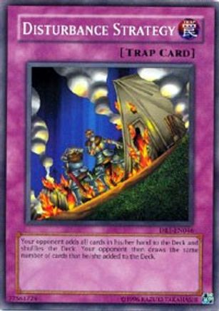 Disturbance Strategy (DR1-EN046) - Dark Revelation Volume 1 Unlimited - Premium Yugioh Single from Konami - Just $0.34! Shop now at Game Crave Tournament Store
