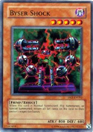 Byser Shock (DR1-EN052) - Dark Revelation Volume 1 Unlimited - Premium Yugioh Single from Konami - Just $4.19! Shop now at Game Crave Tournament Store