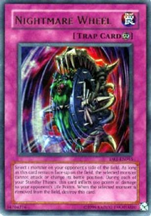 Nightmare Wheel (DR1-EN055) - Dark Revelation Volume 1 Unlimited - Premium Yugioh Single from Konami - Just $5.21! Shop now at Game Crave Tournament Store
