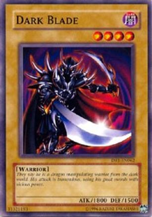 Dark Blade (DR1-EN062) - Dark Revelation Volume 1 Unlimited - Premium Yugioh Single from Konami - Just $0.25! Shop now at Game Crave Tournament Store
