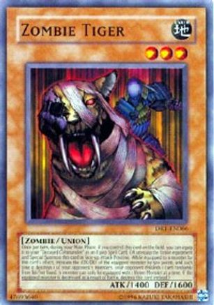 Zombie Tiger (DR1-EN066) - Dark Revelation Volume 1 Unlimited - Premium Yugioh Single from Konami - Just $0.25! Shop now at Game Crave Tournament Store