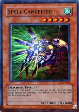 Spell Canceller (DR1-EN075) - Dark Revelation Volume 1 Unlimited - Premium Yugioh Single from Konami - Just $3.40! Shop now at Game Crave Tournament Store