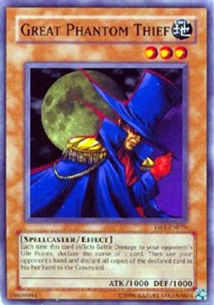 Great Phantom Thief (DR1-EN079) - Dark Revelation Volume 1 Unlimited - Premium Yugioh Single from Konami - Just $0.27! Shop now at Game Crave Tournament Store
